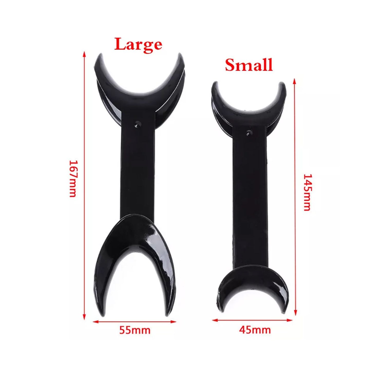 Black Cheek Retractors (Pair)