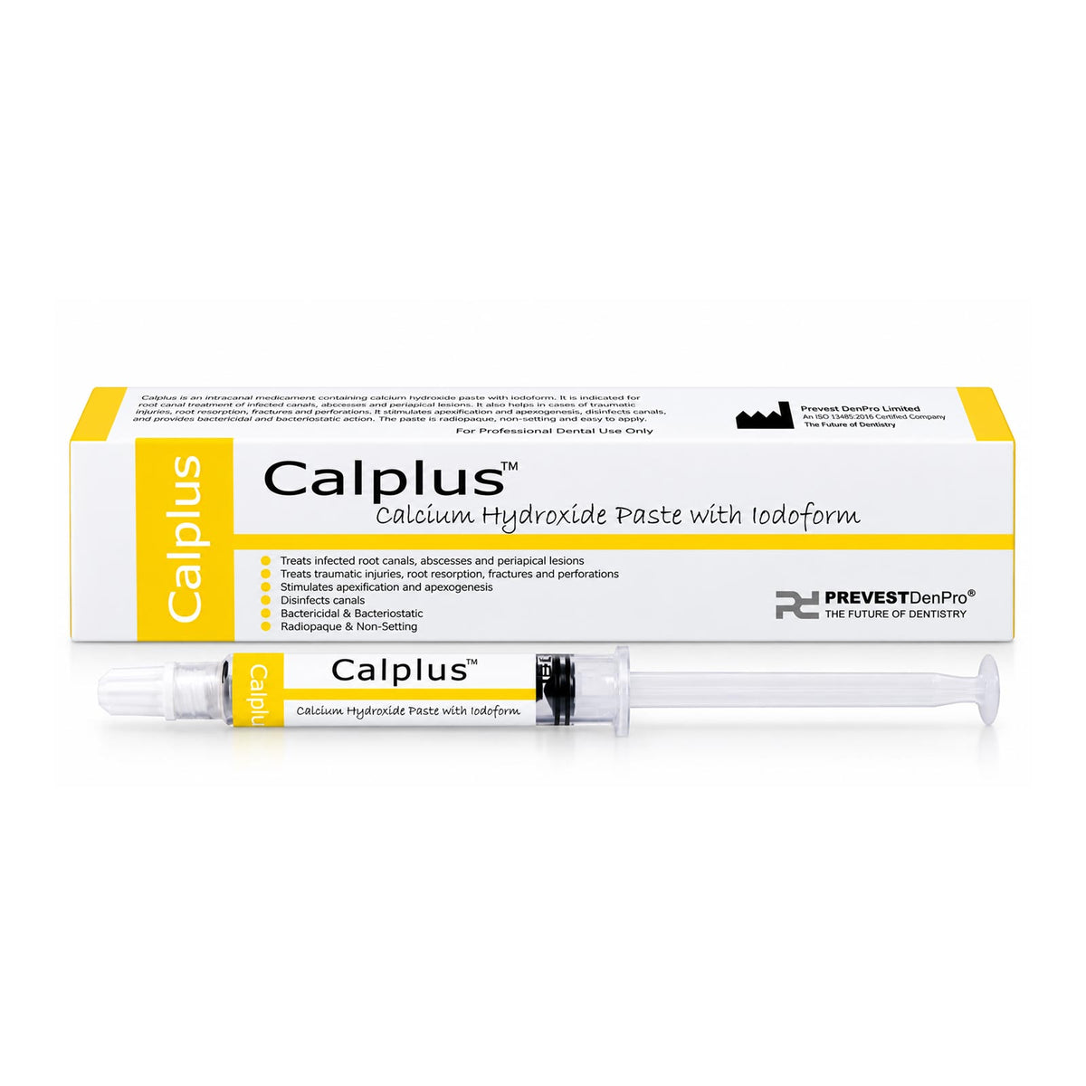 Prevest DenPro - Calplus - Calcium Hydroxide Paste with Iodoform