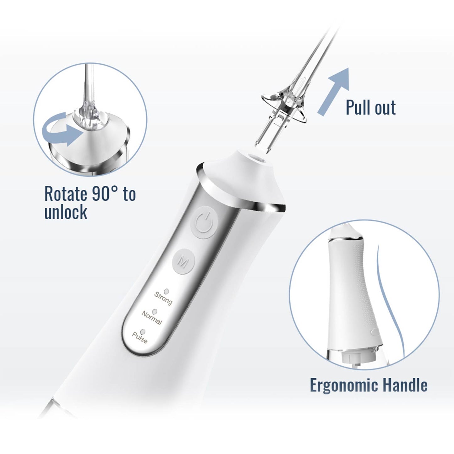 Oral Irrigator Water Flosser Rechargeable