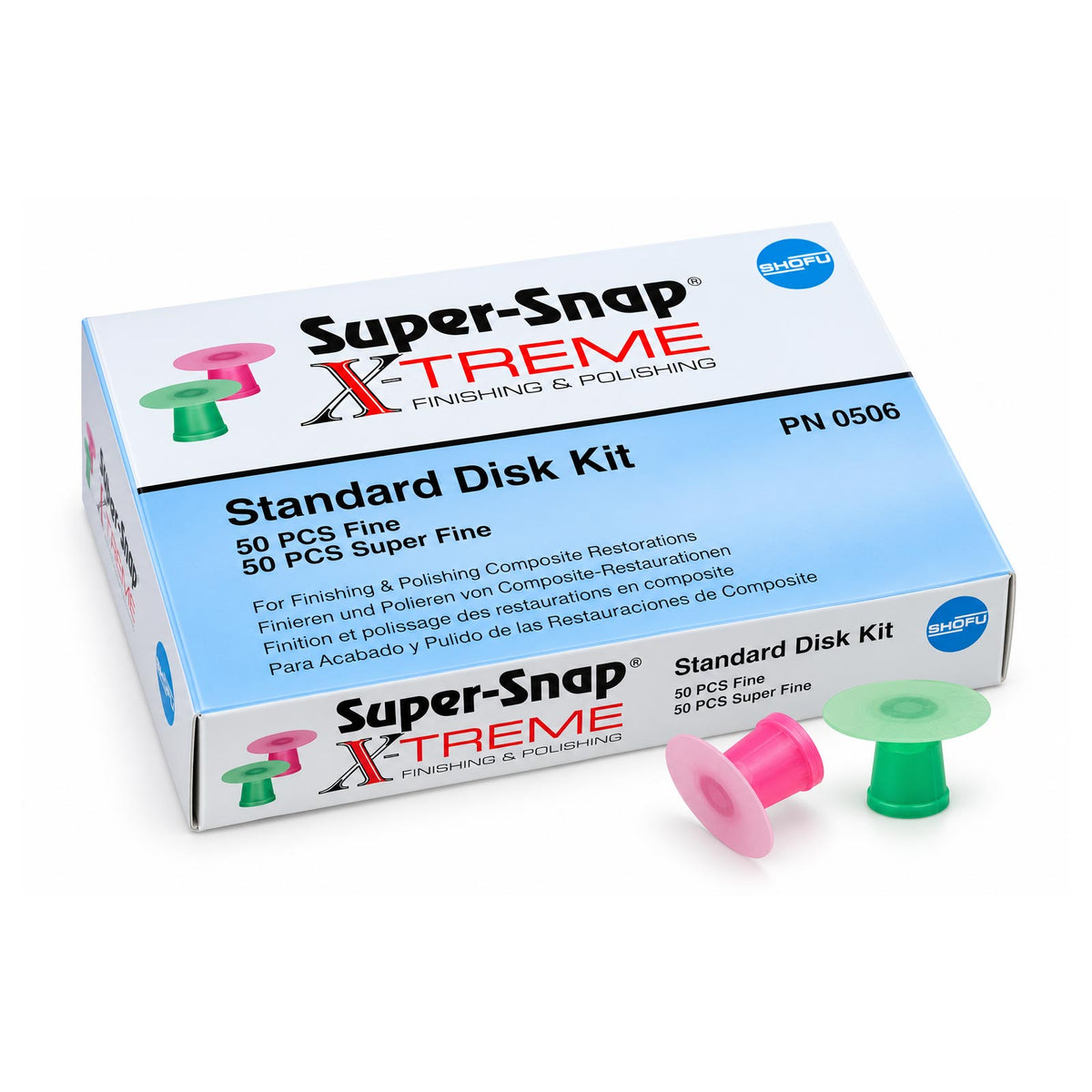 Shofu - Super-Snap X-TREME Disk Assorted Kit