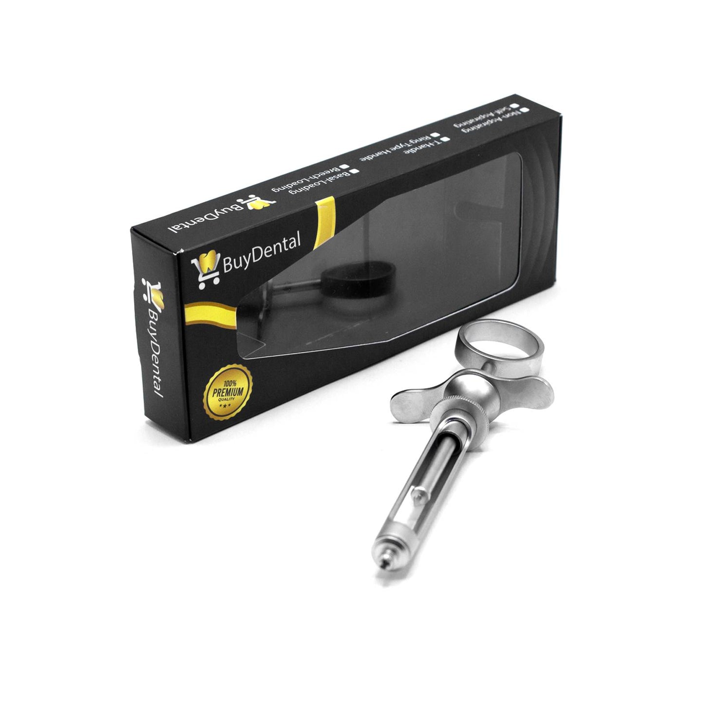 Single Ring Type Aspirating Syringe