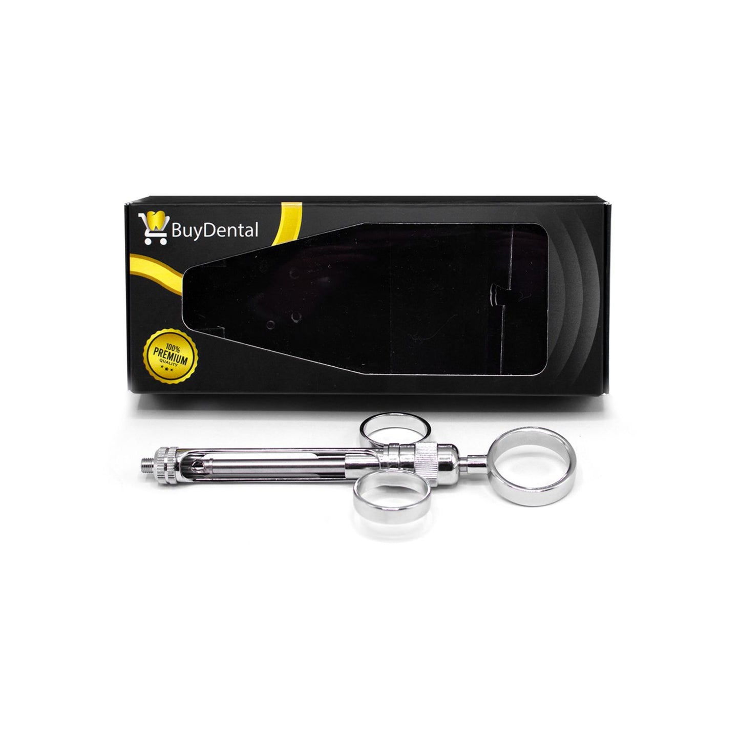 3-Ring Type Aspirating Syringe