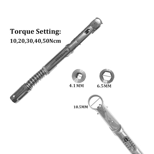 Dental Implant Torque Ratchet With Spring