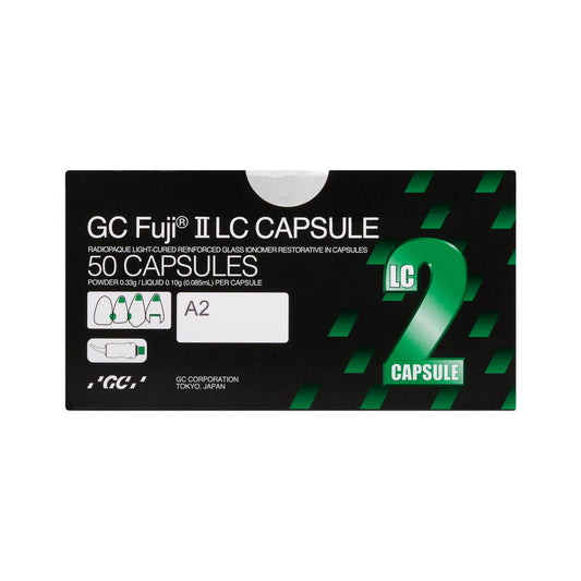 GC - Fuji 2 - Light Cured Glass Ionomer Capsule