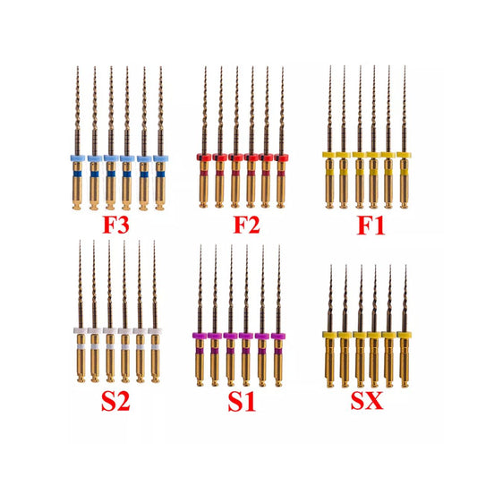 Dental Gold Rotary File Heat Activated