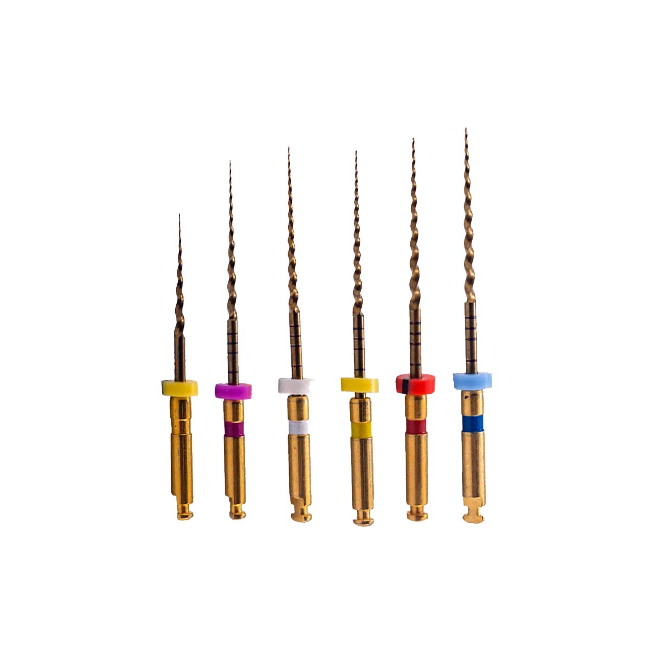Dental Gold Rotary File Heat Activated