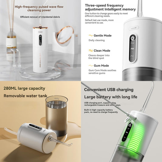Dental Water Flosser Rechargeable