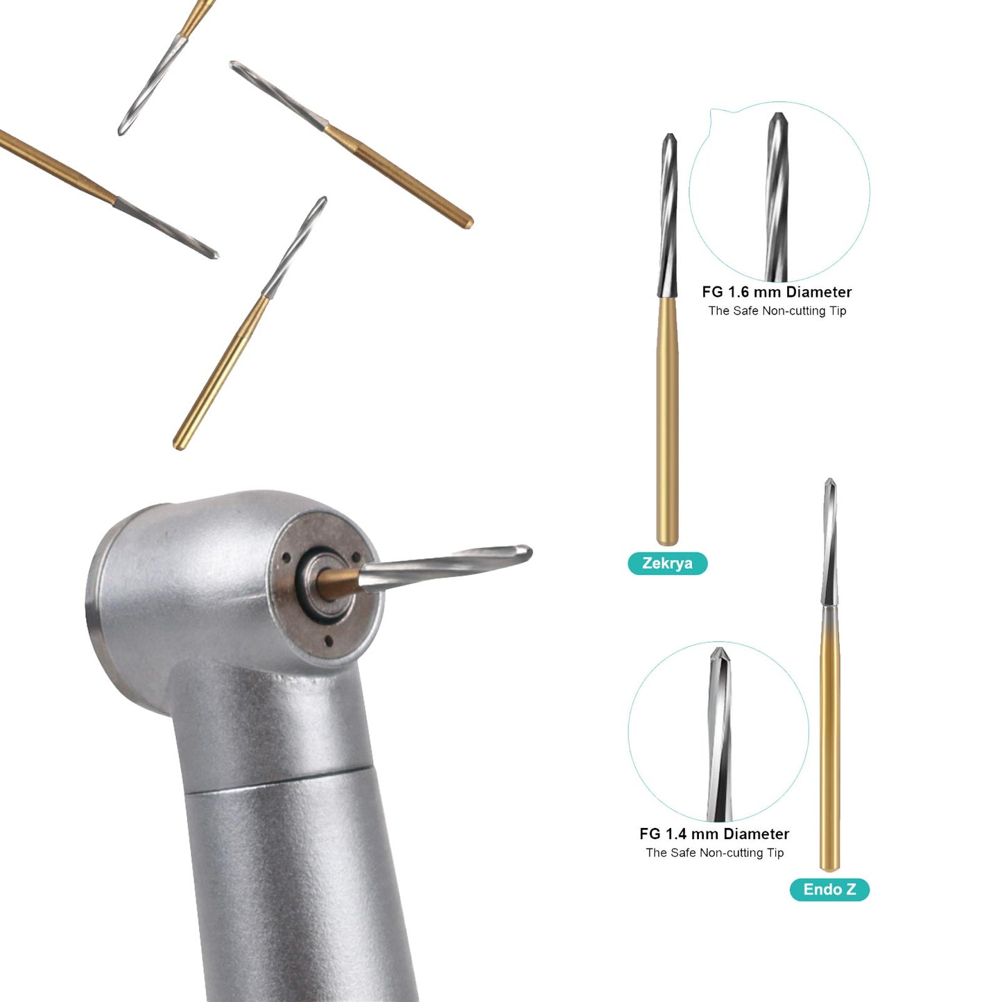 Endo-Z Carbide Burs (Bone Cutters)