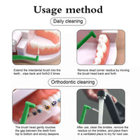 Interdental Orthodontic Brushes