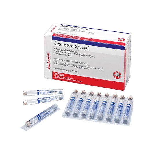 Septodent - Lignospan Special - 2% Local Anesthesia