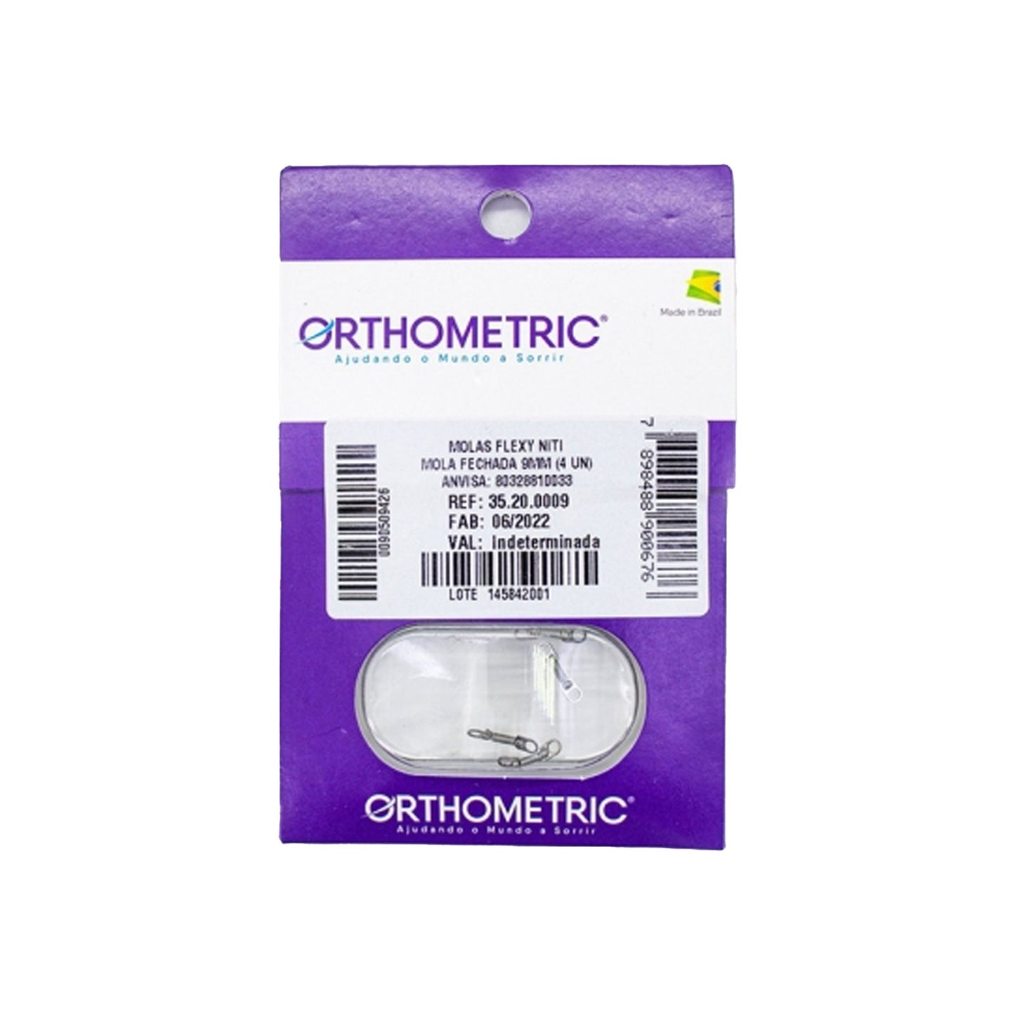 Orthometric Brazil - Niti Closed Spring