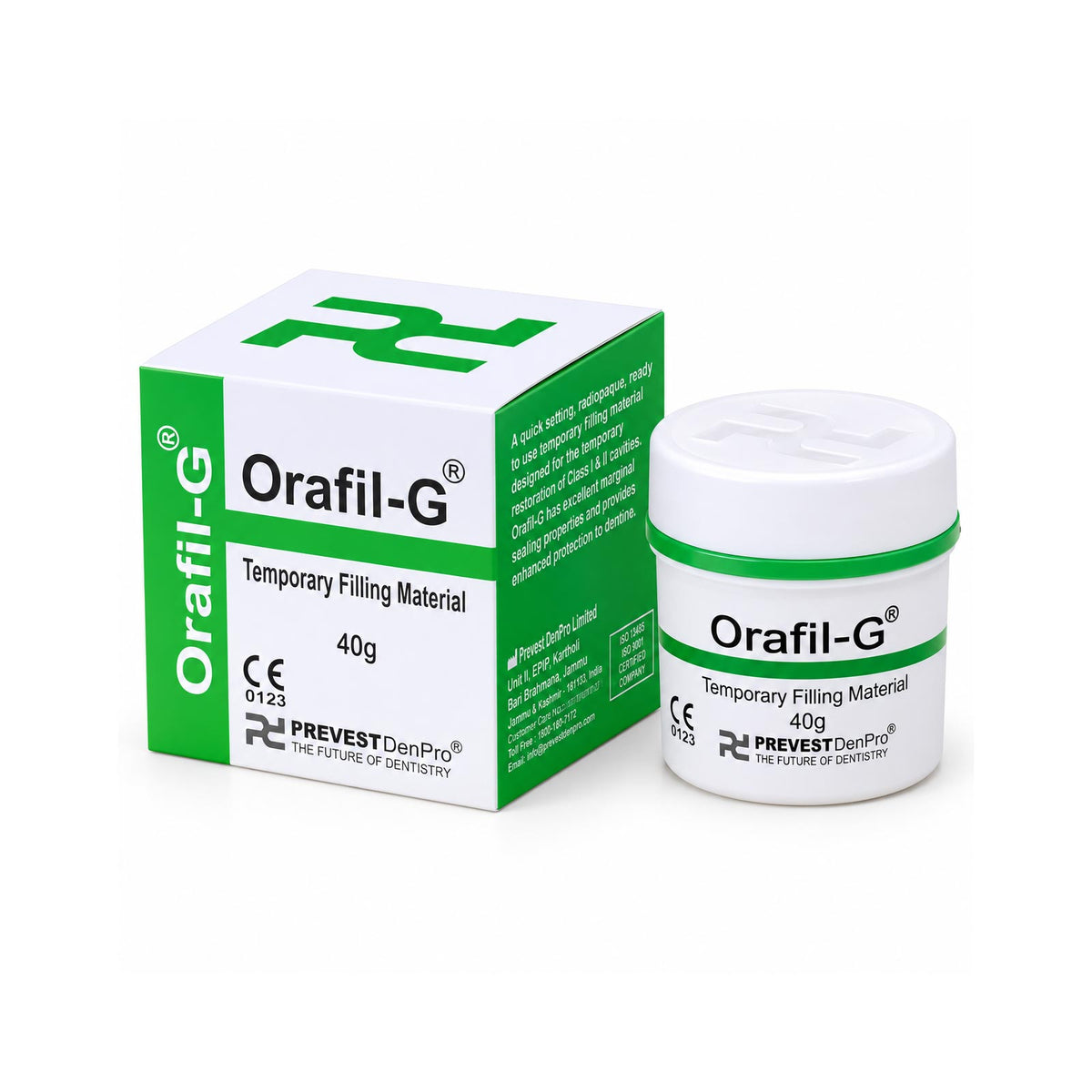 Prevest DenPro - Orafil-G - Temporary Filling Material