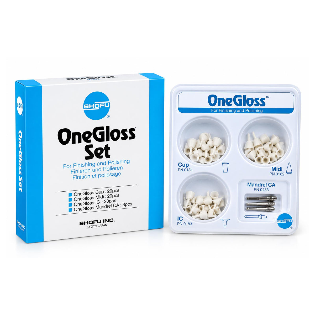 Shofu - OneGloss - Finishing & Polishing Set
