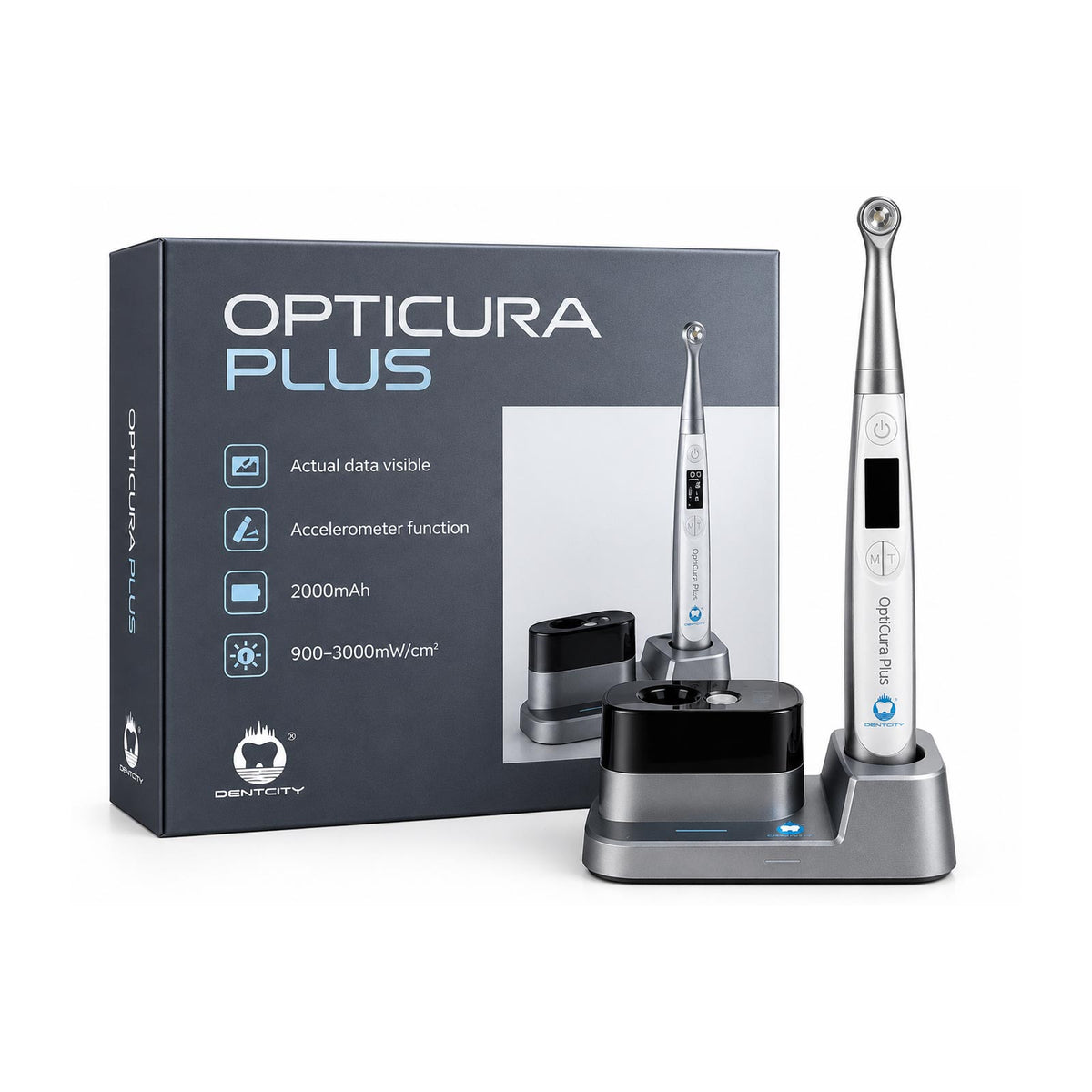 DentCity - OptiCura Plus - LED Curing Light - 1 Sec.