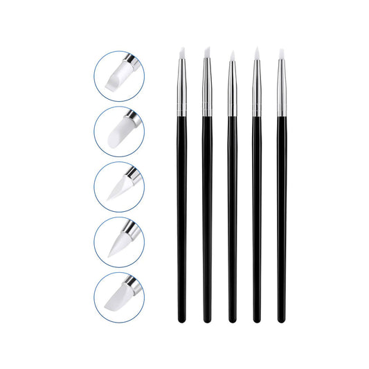 Composite Resin Silicone Brush (Pack Of 5)
