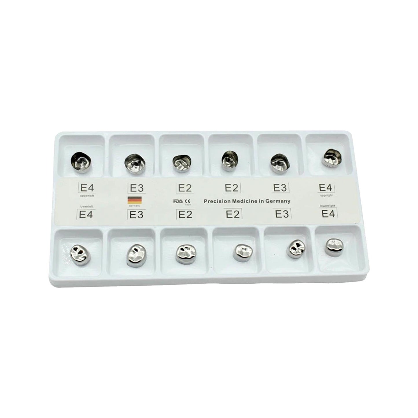 Preformed Temporary Stainless Steel Crowns For Kids
