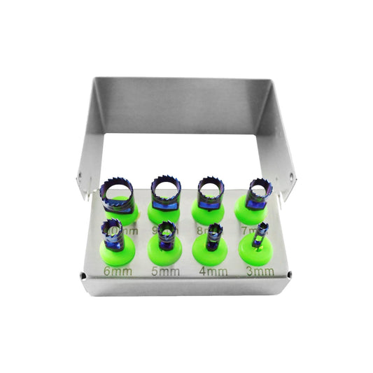 Trephine Drills Kit (Plasma Coated)