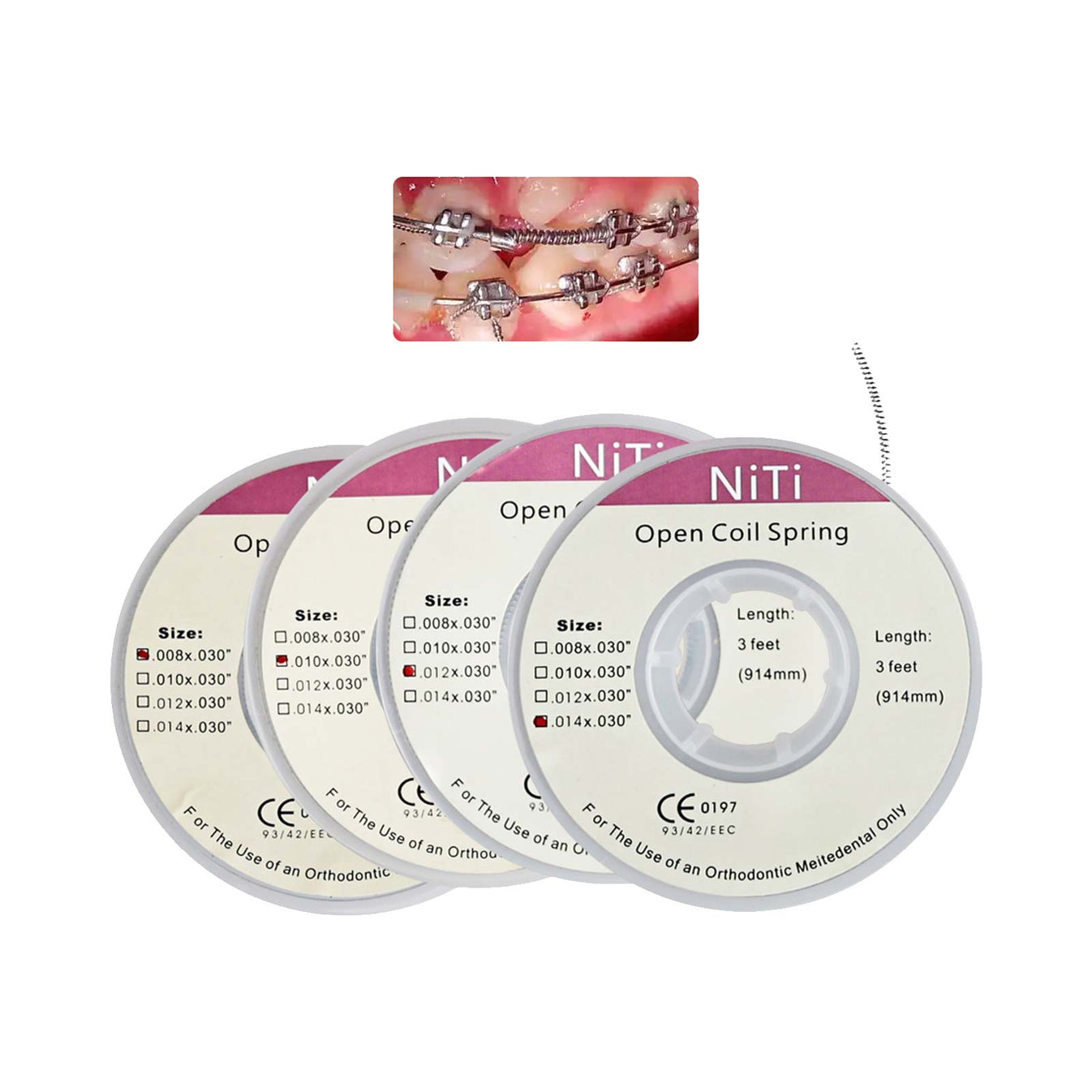 Open Coil Spring Spool – Buydental UAE
