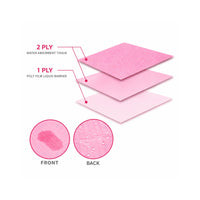 Pink Dental Napkin / Bib (Disposable)